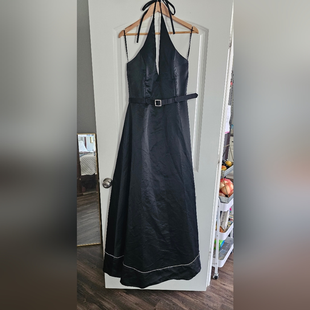 Scott McClintock Classic Black Dress Millinium Y2k